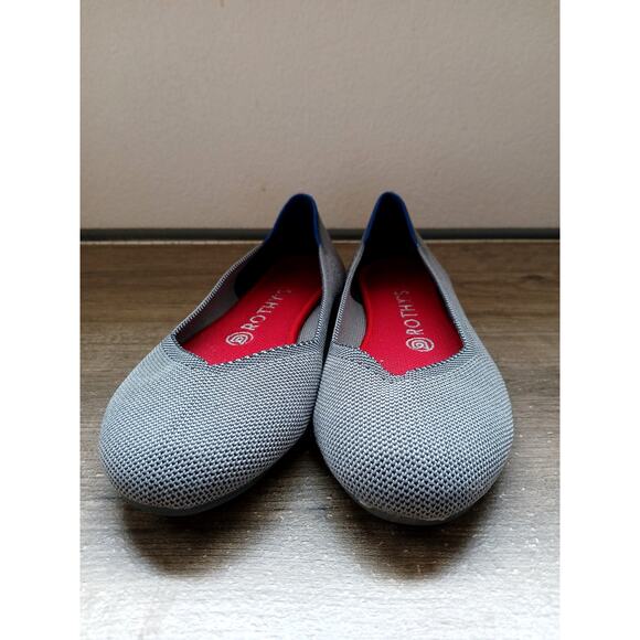 Rothy's blue flats size 7.5 - Picture 3 of 5
